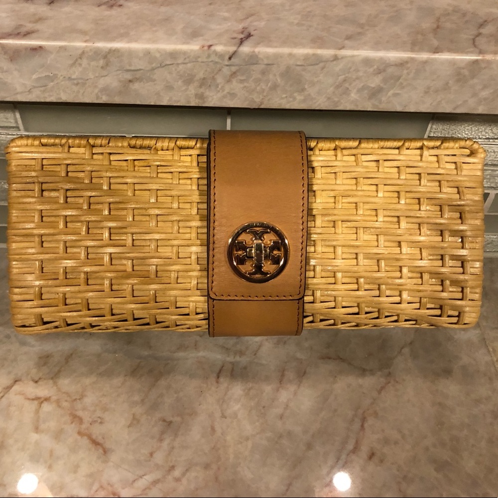Tory Burch Wicker Clutch
